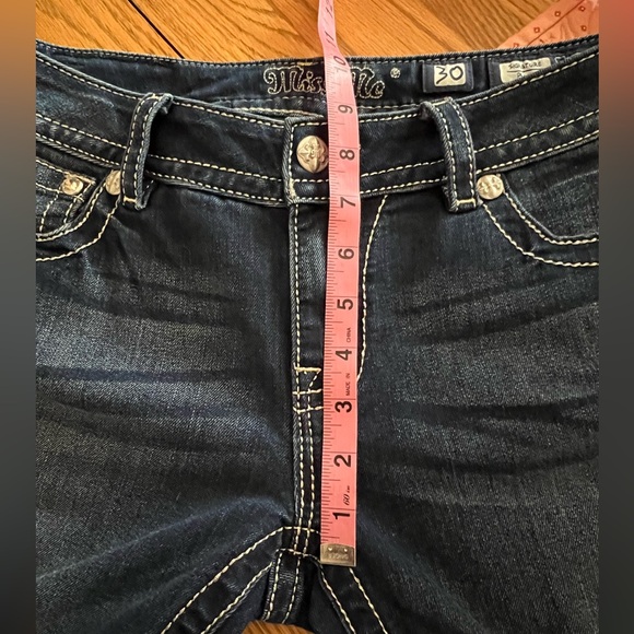 Miss Me Embellished Mid Rise Boot Jeans 30/33💎 - Picture 6 of 16